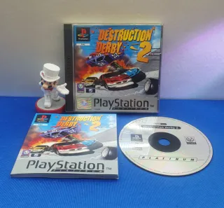 JUEGO PS1 PSX DESTRUCTION DERBY 2