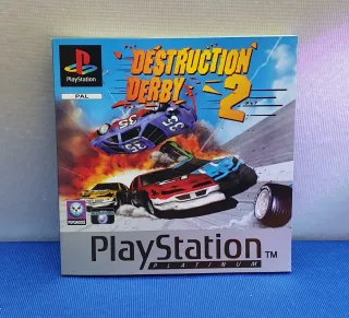 JUEGO PS1 PSX DESTRUCTION DERBY 2