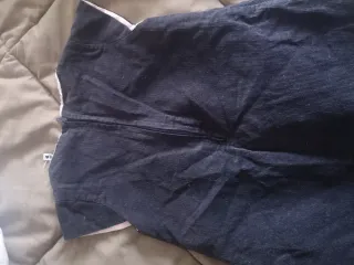 Vestido preto com flores