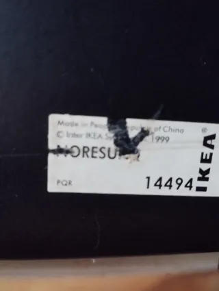 Cama King Size Ikea Metal Negro con Somier