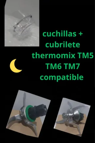 CUCHILLAS +  CUBRILETE TM5 TM6 TM7 THERMOMIX
