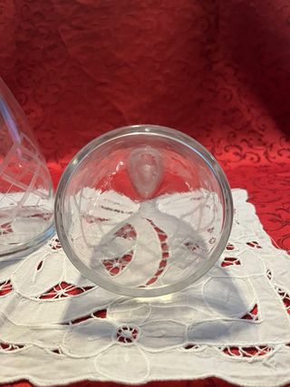 Coppia Decanter Vintage Cristallo