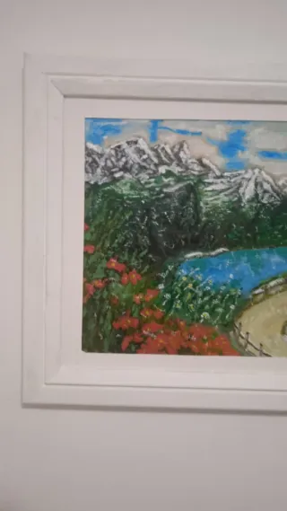 Quadro Paesaggio Montano