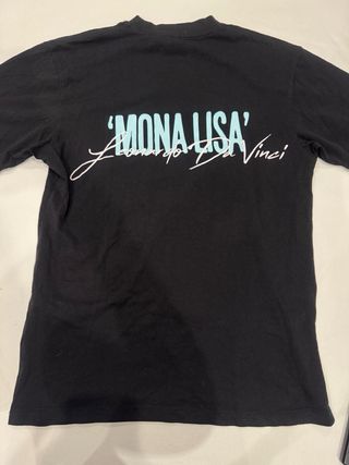 Camiseta negra Pull and Bear