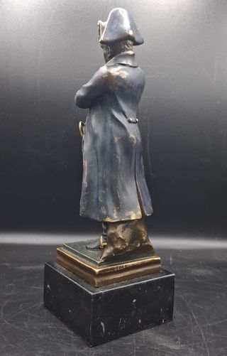 Figura Napoleón Bonaparte Bronce Policromado