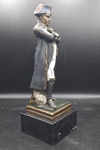 Figura Napoleón Bonaparte Bronce Policromado