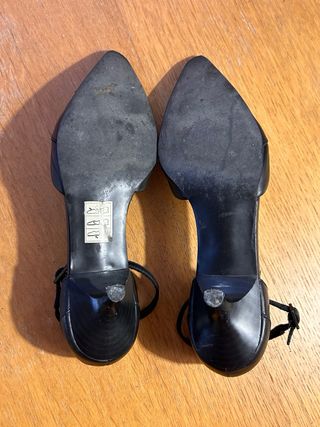 Zapatos de tacón vintage negros