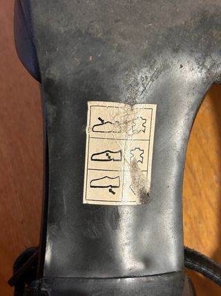 Zapatos de tacón vintage negros