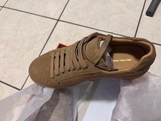 Scarpe uomo scamosciate marroni