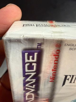 Final Fantasy Tactics Advance GBA Precintado
