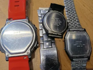 Casio 3 Relojes Vintage