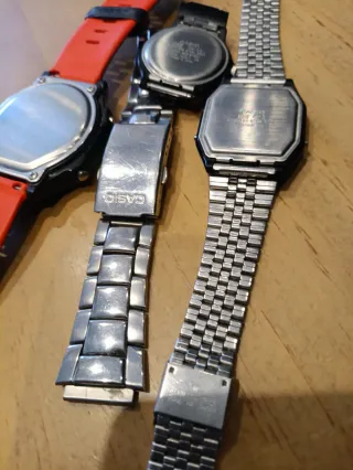 Casio 3 Relojes Vintage