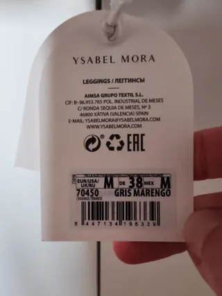 YSABEL MORA Leggings Térmicos Afelpados