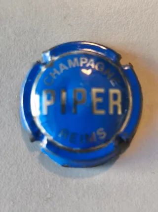 Placa/cápsule champagne Piper-Reims