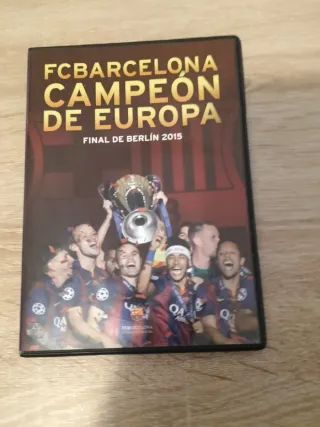 DVD FC Barcelona Campeón Europa Berlín 2015 de segunda mano por 5