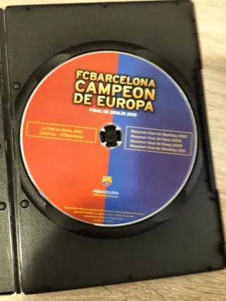 DVD FC Barcelona Campeón Europa Berlín 2015 de segunda mano por 5