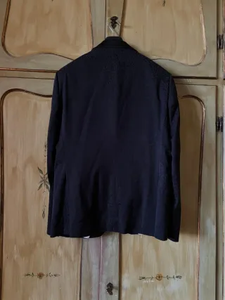 Smoking nero due pezzi da sera