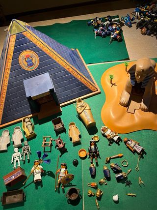 Playmobil Pirámide y Esfinge Egipcia