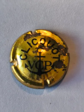 Placa/capsule champagne Clicquot