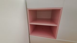 Cuna infantil con cambiador y cajones