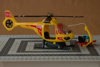 Helicóptero de Rescate Amarillo Lidl