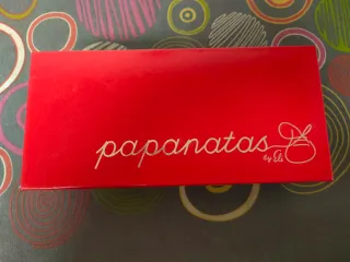 Sandalias Papanatas pedrería doradas