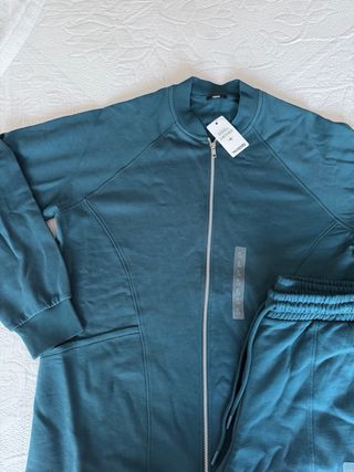 Conjunto chándal Tezenis verde Talla M/L