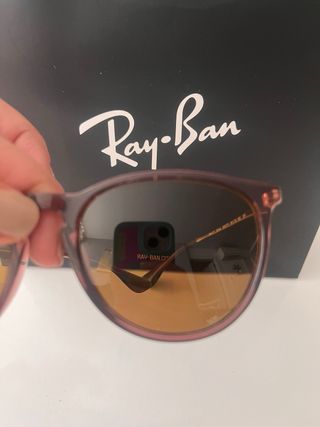 Gafas Ray-Ban Polarizadas Graduadas Marrón/Morado