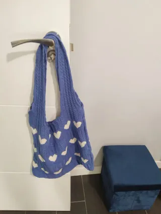 Neceser Karactermania Corazones Azul y Blanco