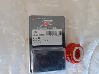 Zeta Axle Nut Laranja ktm sx sxf 125-450 98-12