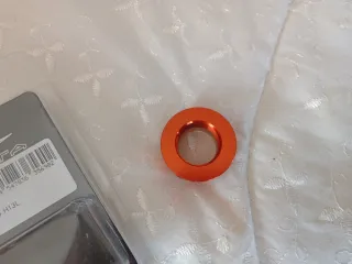 Zeta Axle Nut Laranja ktm sx sxf 125-450 98-12