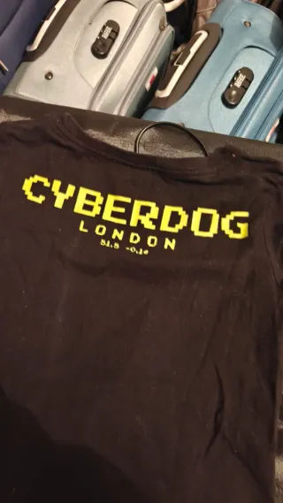 Camiseta Cyberdog Negra Talla S Importada Londres