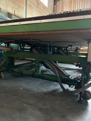 Mesa Basculante Hidráulica para Cristalería