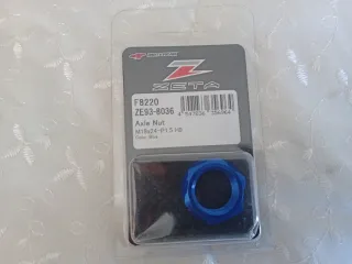 Porca Eixo Zeta M18x1.5 Yamaha Azul Kawasaki suzuk