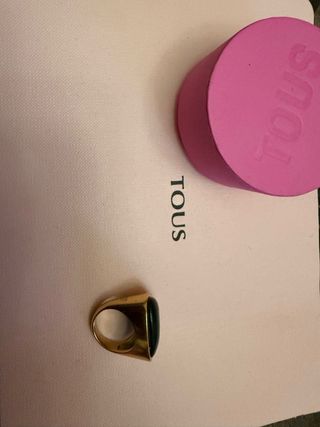 Anillo Tous Oro y Turquesa