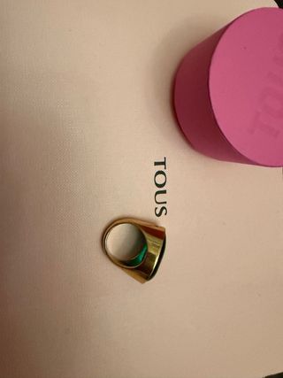 Anillo Tous Oro y Turquesa