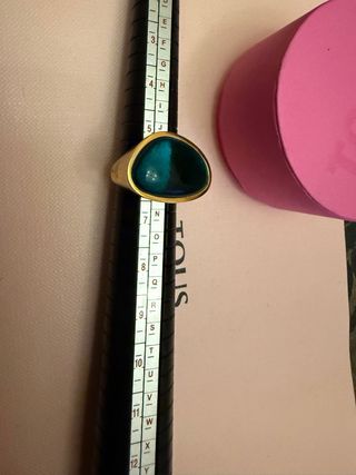 Anillo Tous Oro y Turquesa