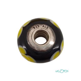 CHARM PANDORA NEGRO Y AMARILLO