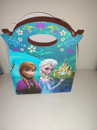 9 Cajitas Frozen Cumpleaños