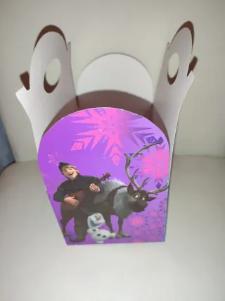 9 Cajitas Frozen Cumpleaños