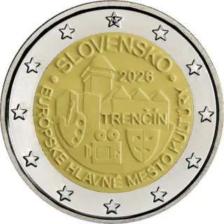 Trío Monedas 2€ Conmemorativas 2026 SIN CIRCULAR.