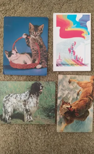 Lote Postales Soviéticas Vintage