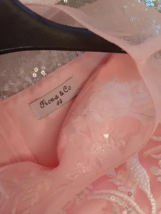 Abito elegante bambina rosa