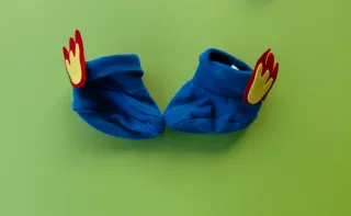 Disfraz superhéroe bebé: gorro, capa y patucos