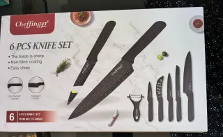 Set Coltelli Cheffinger 6 Pezzi