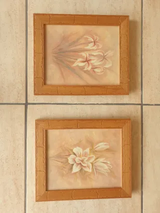 Cuadro Rosa Amarilla