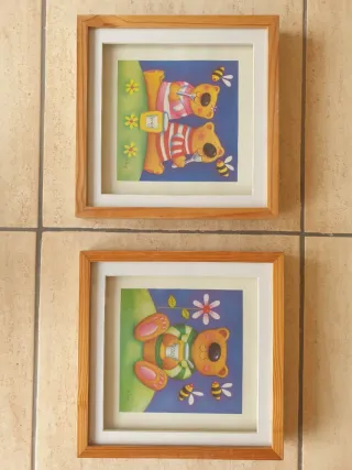 Cuadro Rosa Amarilla