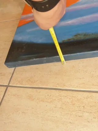 Cuadro Rosa Amarilla