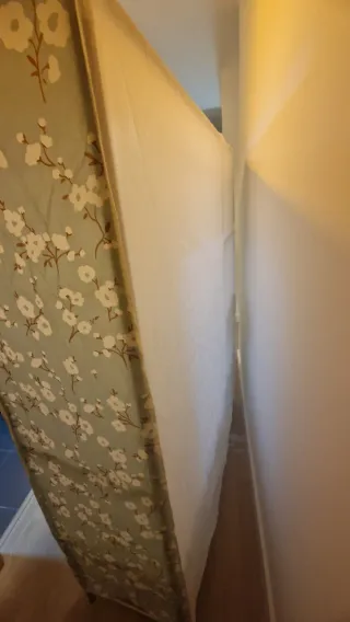 Armario ropero desmontable tela floral,.