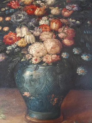 Lienzo antiguo siglo XIX